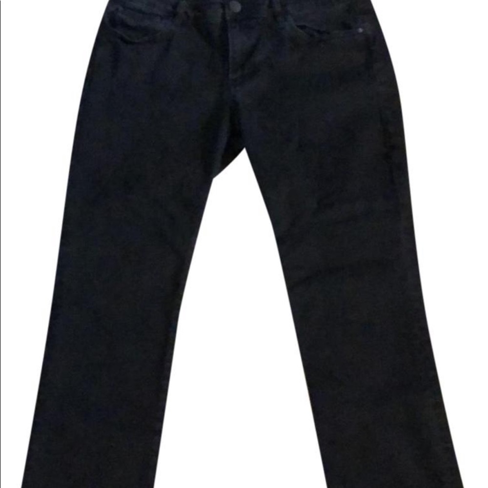 CAbi Dark Rinse Cropped Jeans